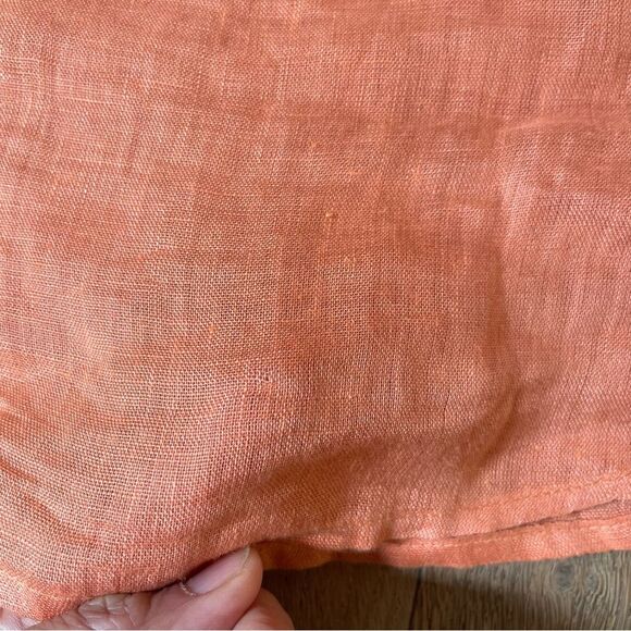 Bella Dahl 100% Linen Long Sleeve Button Loop Women's Pullover Top Blouse(SizeS) - Picture 12 of 12